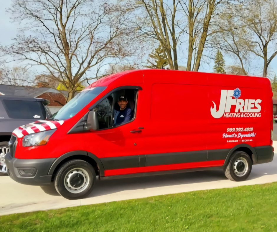 J.Fries Heating & Cooling Truck